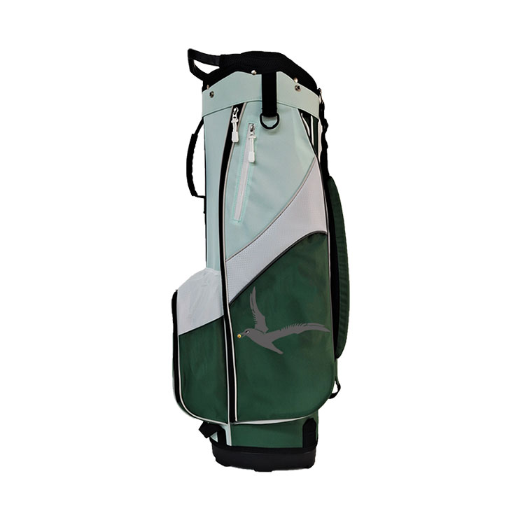 Golfbag i stoffvogn