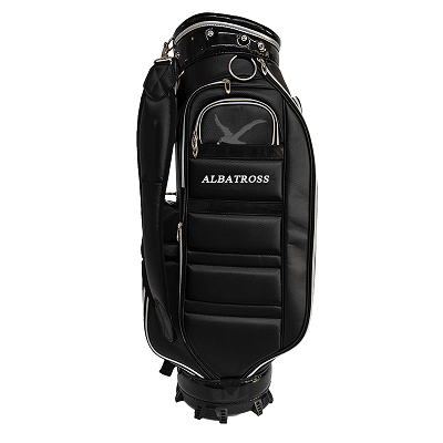 PU golfbag med handlevogn